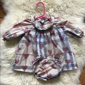 Authentic Burberry Baby Dress 3 months LNWT